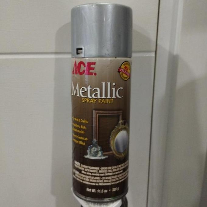 Cat Semprot Metalik Krom/ACE Interior Metallic Spray Paint Chrome