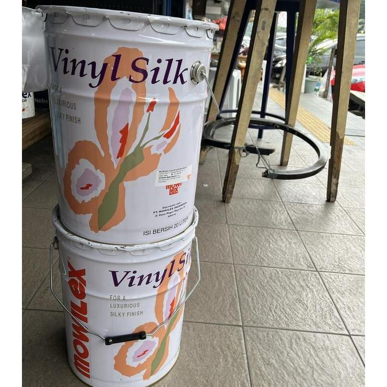 Mowilex Vinyl Silk Cat Tembok Interior (Warna Oplos) Pail 20Ltr
