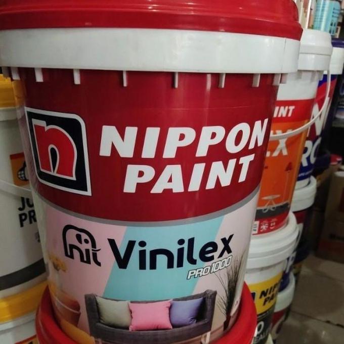 CAT NP VINILEX PRO 1 9102 WHITE / CAT TEMBOK VINILEX PRO 1 NIPPON PAINT 9102 PUTIH