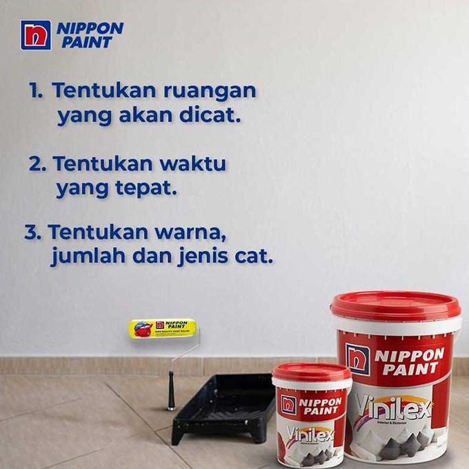 Nippon Paint Vinilex Cat Tembok interior dan Eksterior 25 Kg