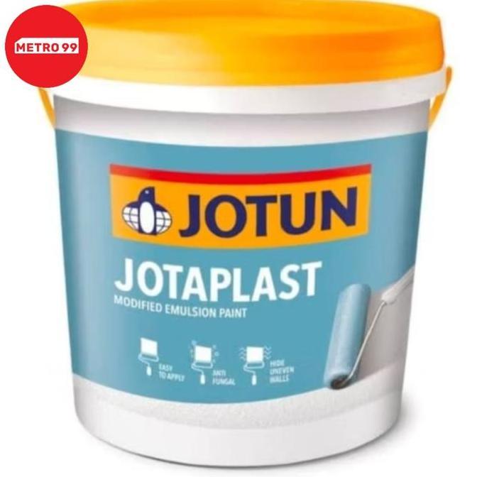 cat tembok jotun jotaplast 8190 apple white 18 liter