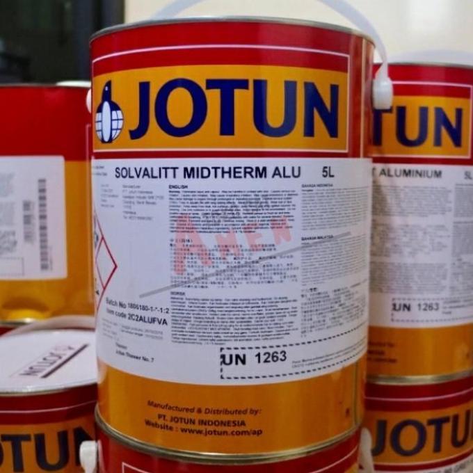 JOTUN SOLVALITT MIDTHERM 5LT - RAL 6017 MAY GREEN / CAT SILICONE ACRYLIC