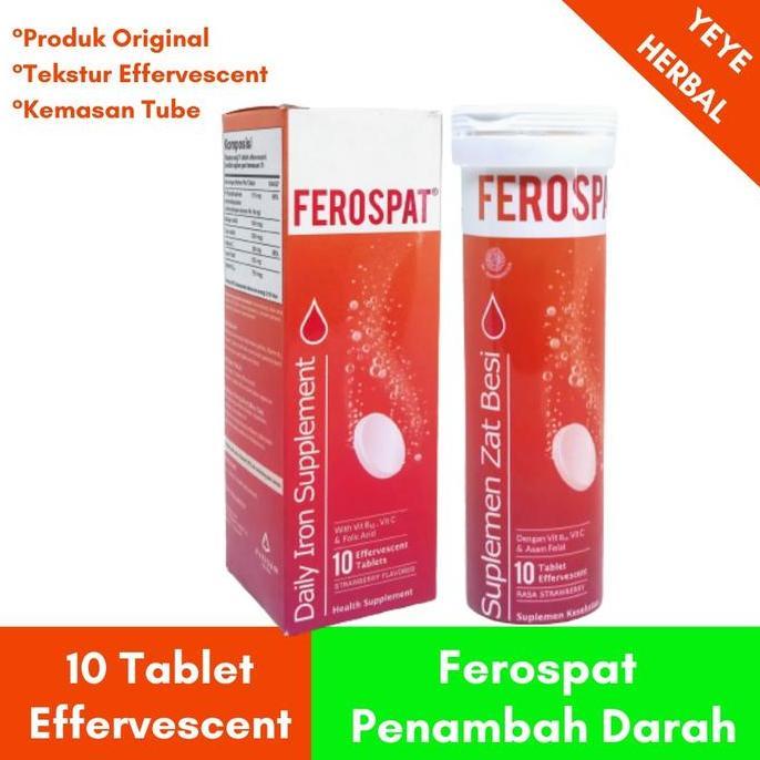 Lansungkirim- Ferospat Supplemen Penambah Darah