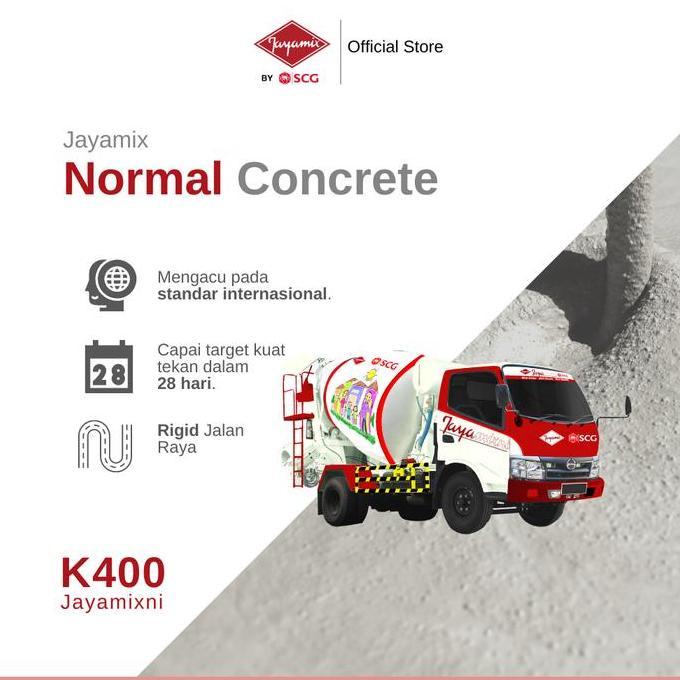 Jayamix by SCG Beton Normal K400 [Jayamixni]