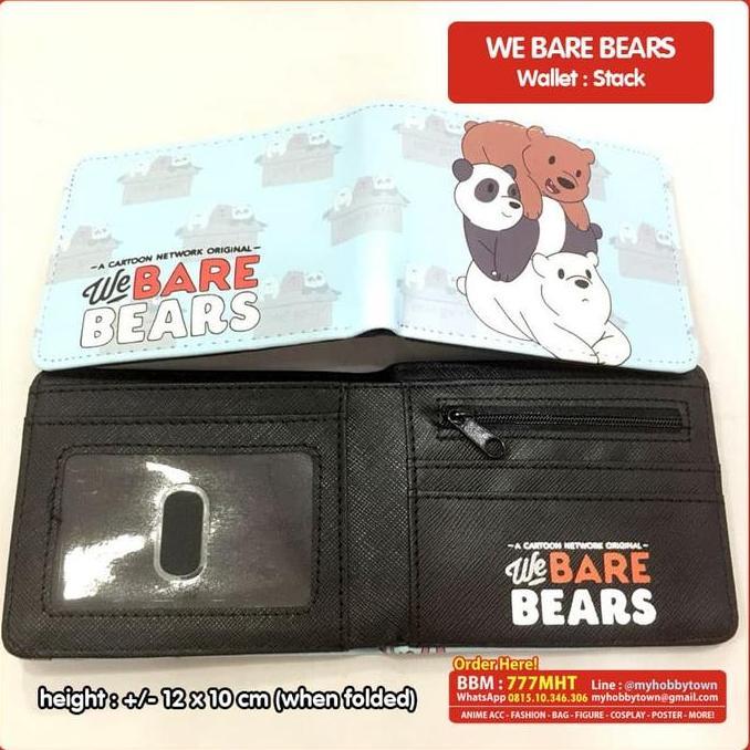 TERLARIS DOMPET KARTUN WE BARE BEARS : STACK
