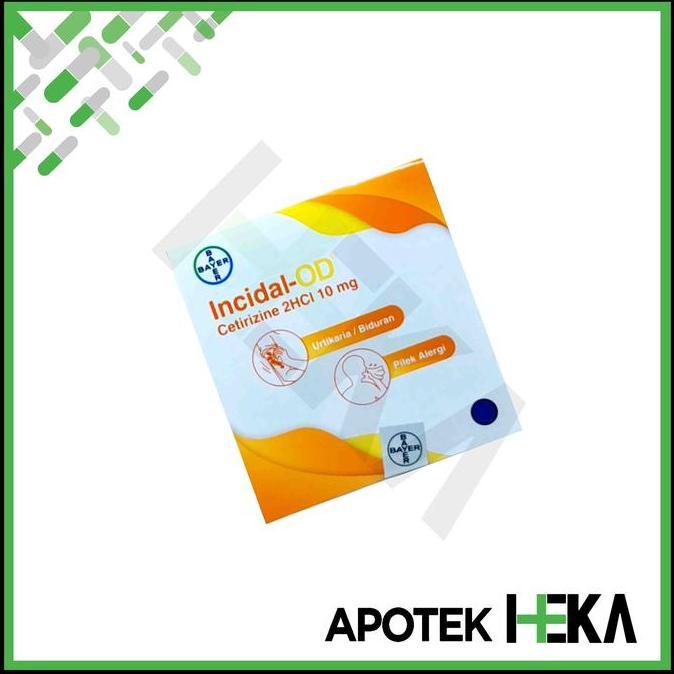 Lansungkirim- Incidal-Od Kapsul Strip Isi 4 - Obat Alergi