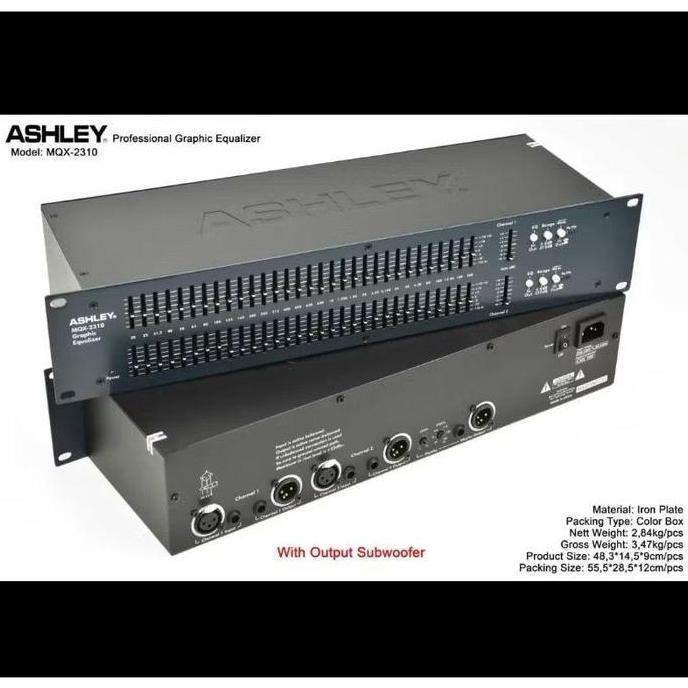 Equalizer Ashley MQX2310 MQX 2310 Original