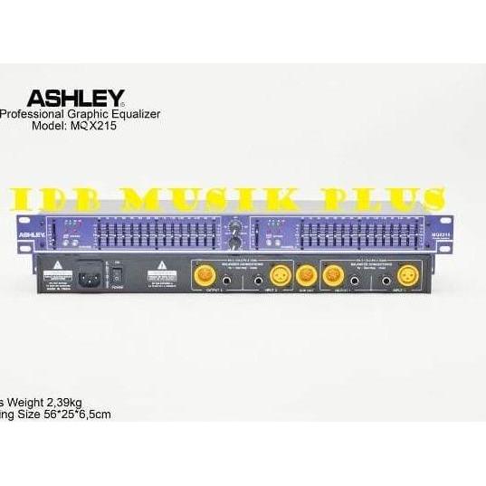 Equalizer Equaliser Ashley Mqx215 Mqx 215 Original Ashley