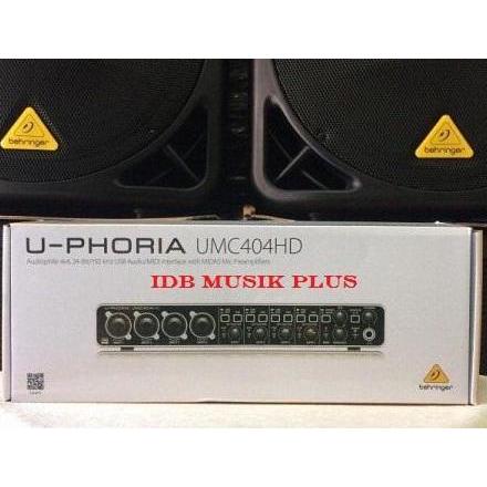 Soundcard Behringer Umc404Hd / Umc 404Hd / Umc 404 Hd Original