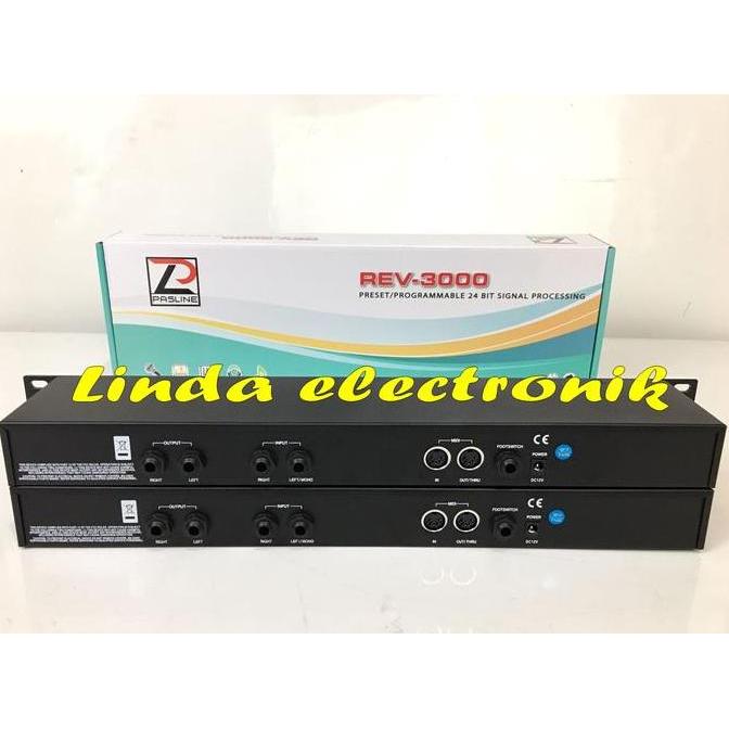 Efek Vokal Pasline Reverb 3000 / REV3000 / Rev 3000 Effect Vocal