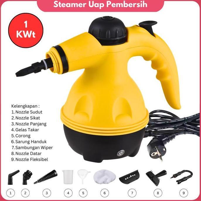 lutfi_andina25 - mesin steamer uap pembersih mobil rumah steamer cleaner uap portable multifungsi me