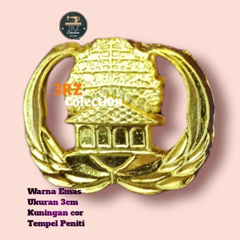 Mulus Pin Kuningan Korpri Pin Korpri Peniti Pin Pns