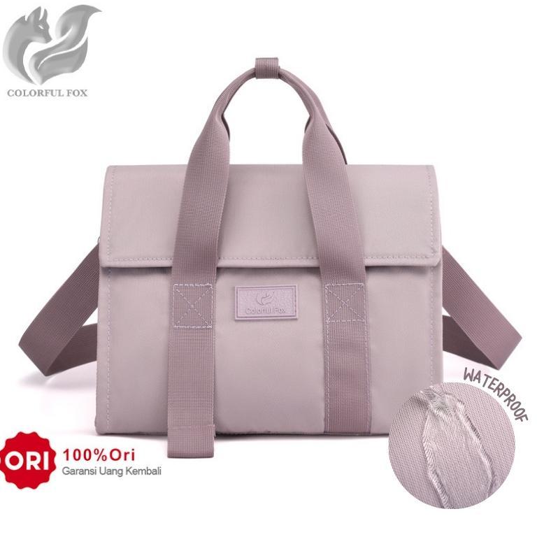 COLOURFUL FOX 0418 Tas Selempang Wanita Sling Bag Wanita Hand Bag Wanita Bahan Anti Air