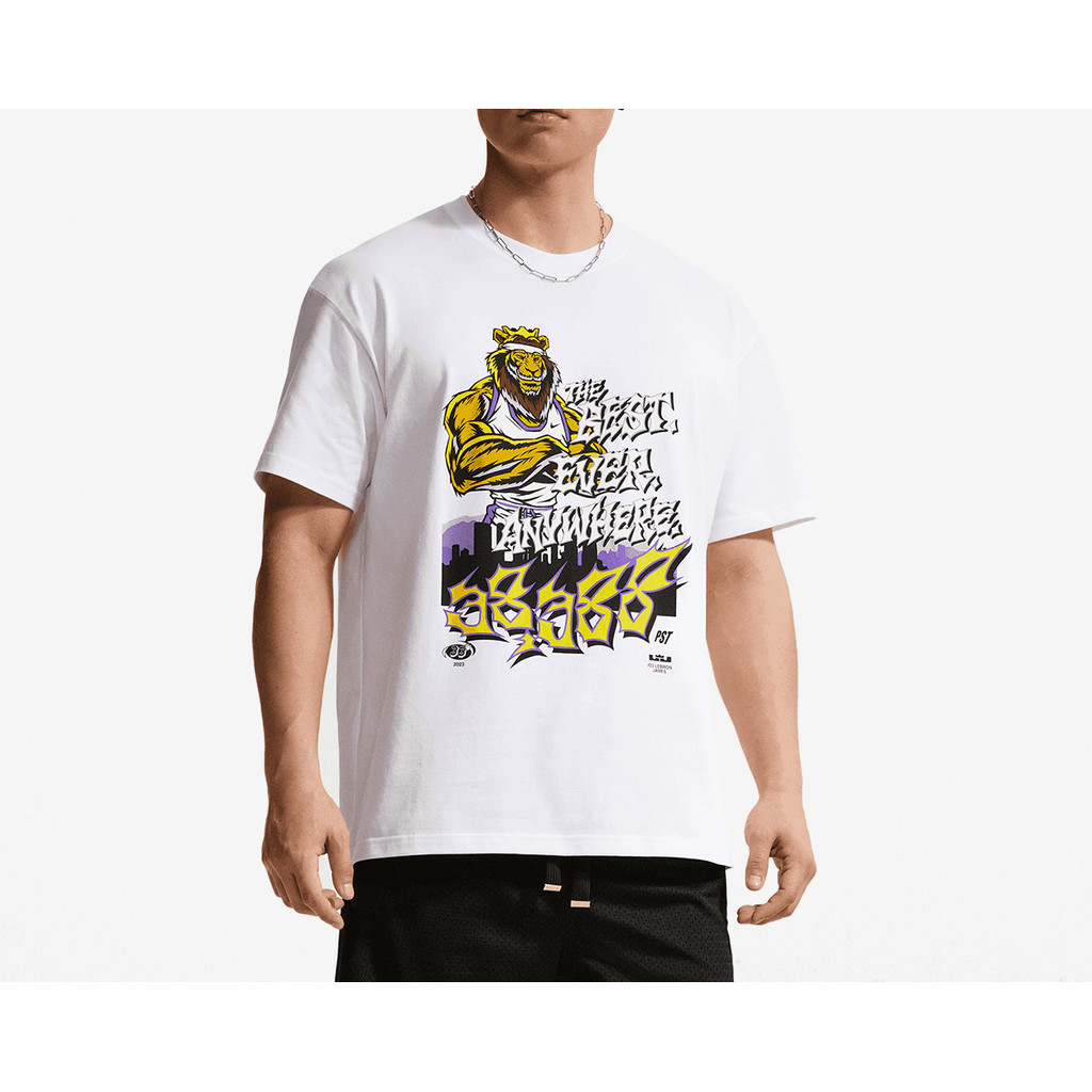 Kaos Basket Nike Lebron James Tee For The Record IH8576-100
