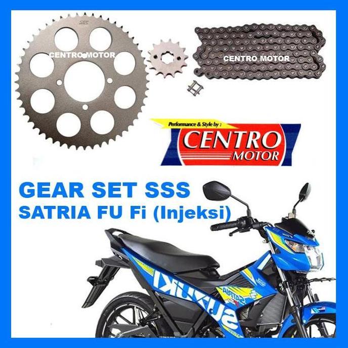 BEBAS ONGKIR - GEAR SET SSS SATRIA FU FI (INJEKSI) GEAR SSS SATRIA FU INJEKSI