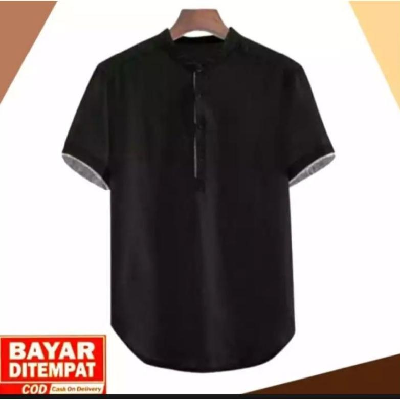 FAVORIT ATASAN BAJU KEMEJA LAKI LAKI-LAKI BAJU KOKO PUTIH ANAK SD-SMP BAJU LEBARAN BAJU KOKO REMAJA