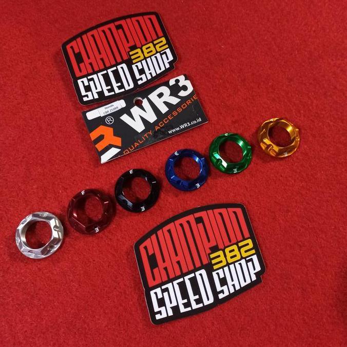 Mur Segitiga Stang Atas Steering Nut WR3 CBR250RR CBR 250RR 250 RR