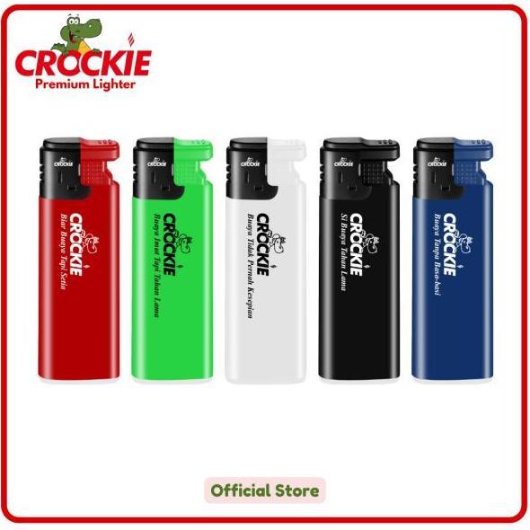 Paket Bundling Korek Api Crockie Bara dan Gas Butane (TERBAIK) (TERBARU) (TERMURAH)