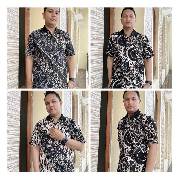 TERBARU  Kaos Kerah parang/kaos batik cap TERBARU 