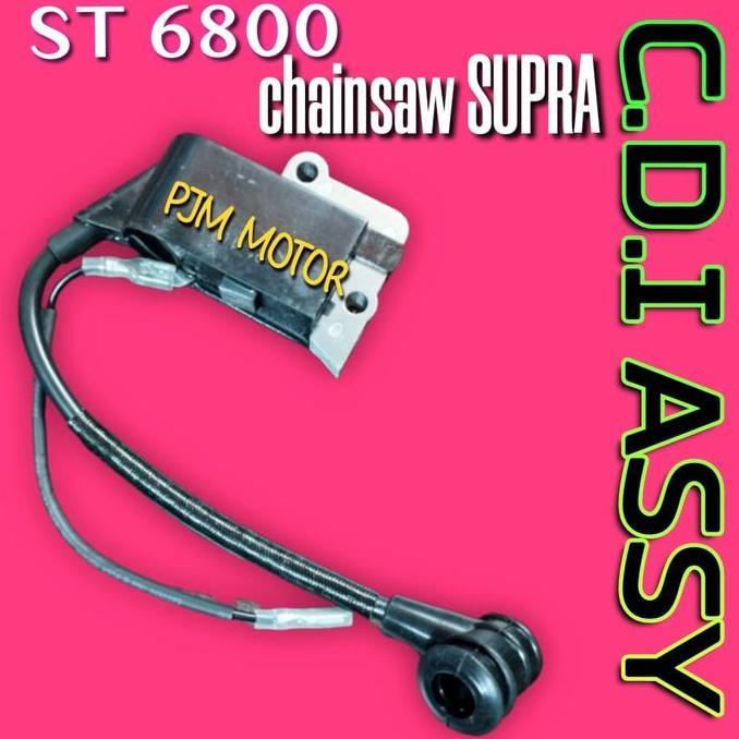 TERMURAH - SPR 6800 Cdi Coil koil mesin chain saw senso sinso supra st 6800