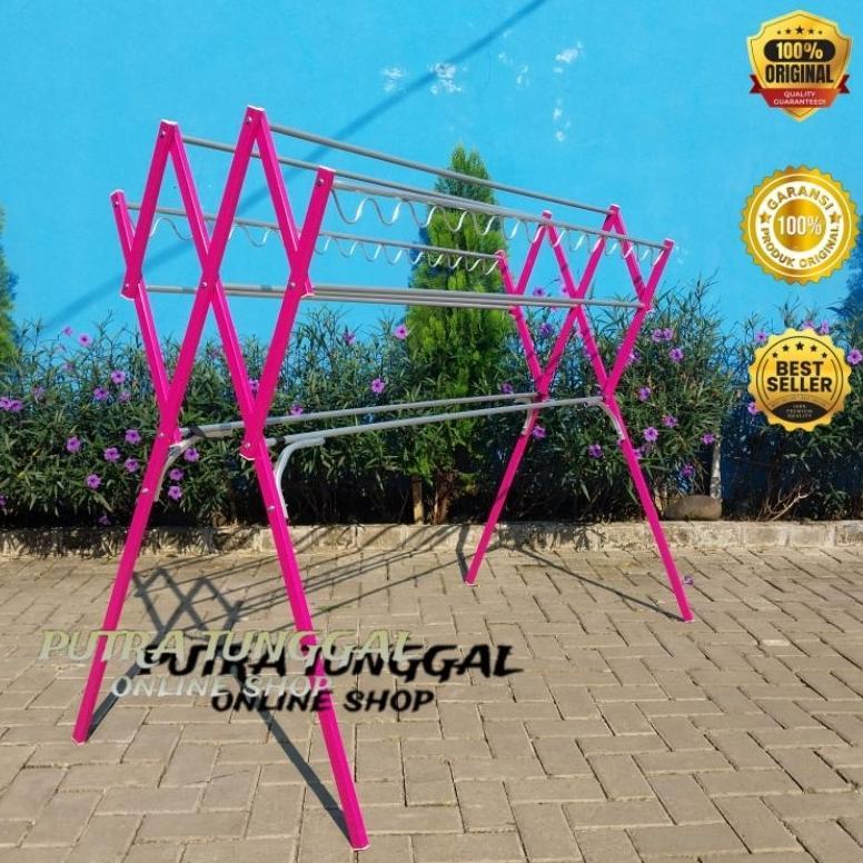 Jemuran Pakaian jumbo livina / jemuran lipat / pakaian / 180cm