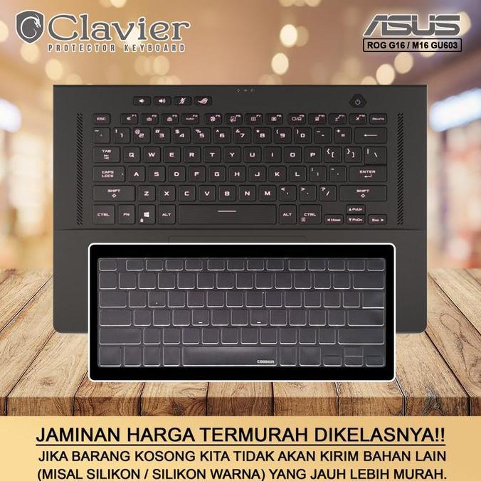 Keyboard Protector Cover Asus ROG M16 GU603 GU603H GU603HE GU603HM Tpu