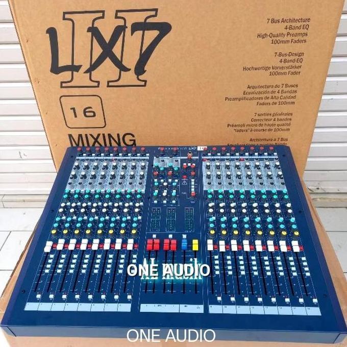 Sale Mixer Soundcraft Lx7 Ii 16 Channel Mixer 16 Channel Lx7Ii/16 Lx7Ii 16