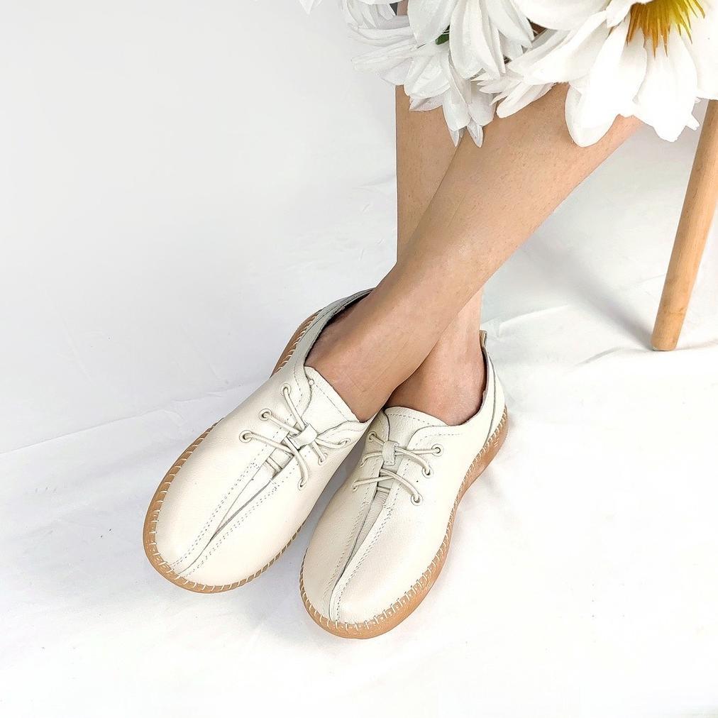 Recommended Pollux Monday Wbb 256 - Flat Shoes Wanita Bertali Oxford Casual Style