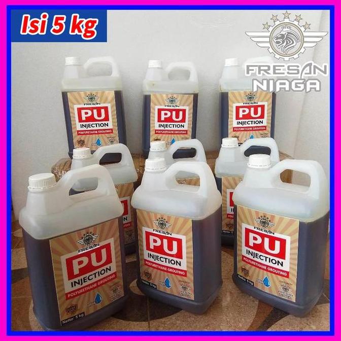 Serakarim6 - PU injection Polyurethane Grouting Cairan Injeksi Kebocoran Beton Waterproofing Polyure
