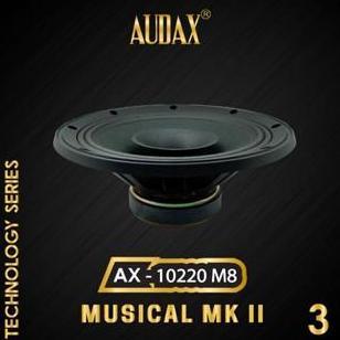 Sale Audax - Speaker Pasif 10" Ax-10220 M8 Full Range Mid Low
