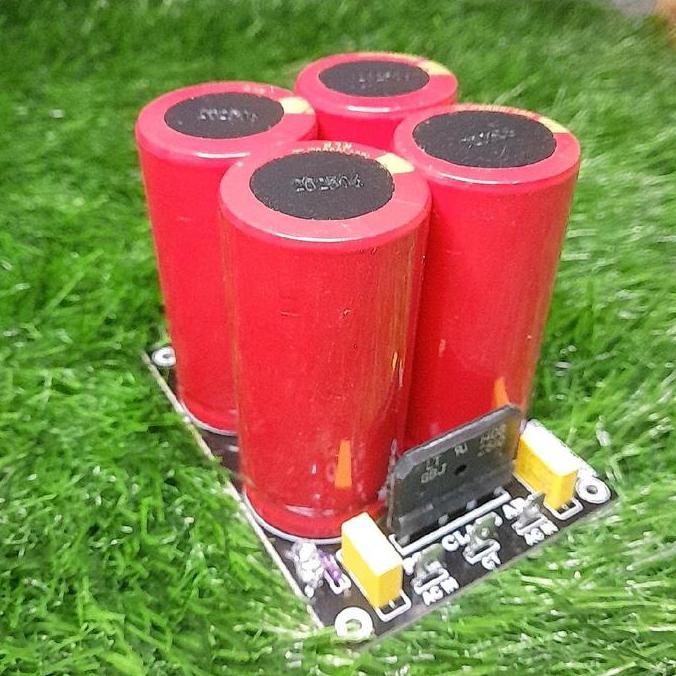 Grosir Kit Pcb Psu 4 Elco 100V 10000Uf Rubycon Merah Klp 1Set