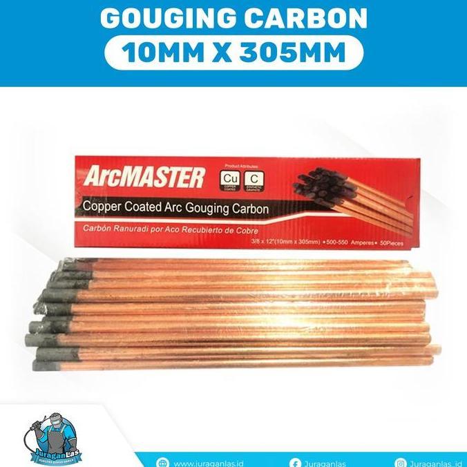 Grosir Kawat Las Gouging / Carbon Gouging Diameter 10Mm