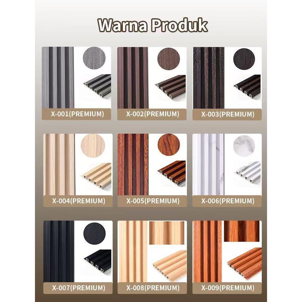 ORIGINAL WALL PANEL DINDING KAMAR TIDUR WALL PANEL PVC / WPC WALL PANEL / WALL PANEL HIASAN DINDING 
