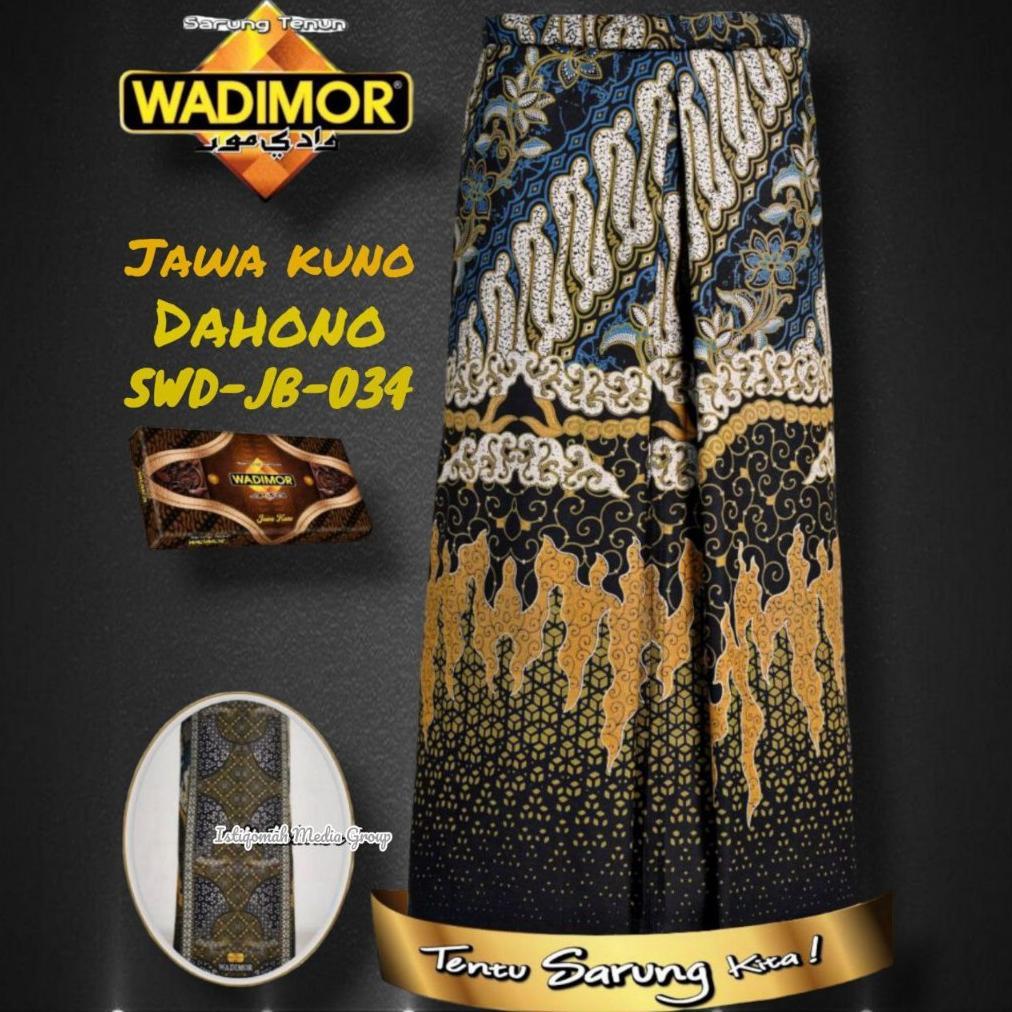 WAJIB PUNYA Sarung Wadimor Jawa Batik Sarung Premium Pria Dewasa / Cod Samping Wadimor Batik Premium