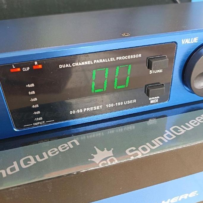 Murah Efek Vokal Soundqueen Mic4-B Mic4-H /Alesis Microverb4 Effec Vocal Microverb 4 Original Besi