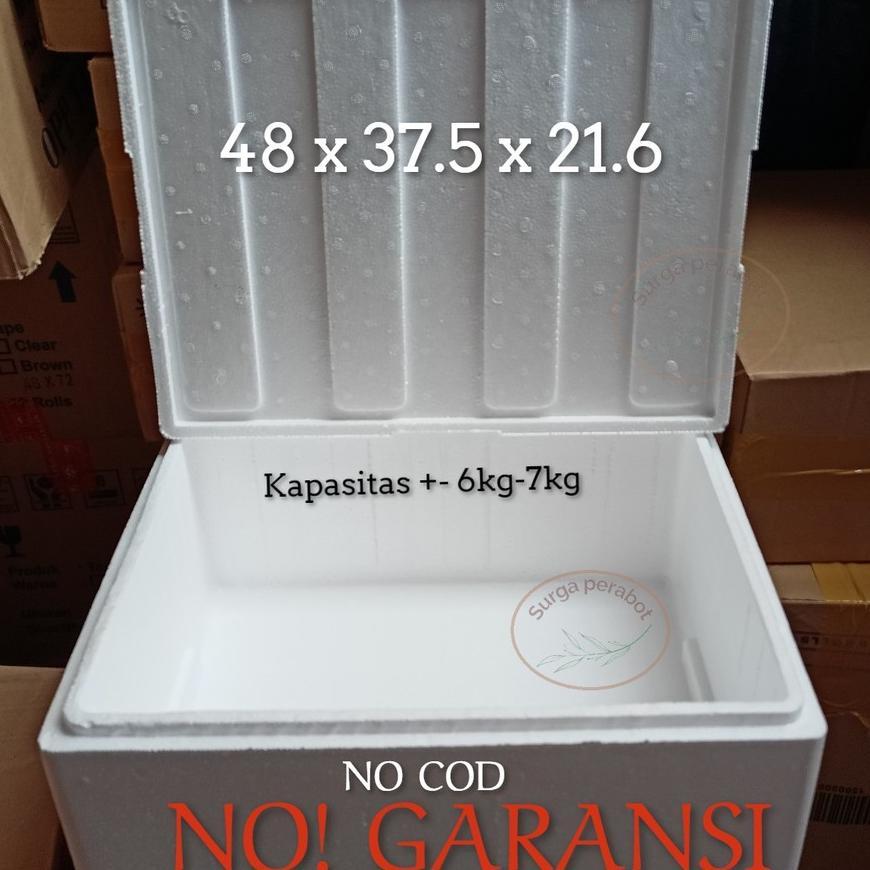 Sterofoam Box 6Kg Kotak Styrofoam Kapasitas 6-7Kg Sterofom Bandung Boks Sayuran Dan Buah Buahan