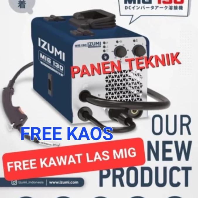 Grosir Mesin Las Listrik Travo Las Izumi Mig130 Inverter Welding Mig 130