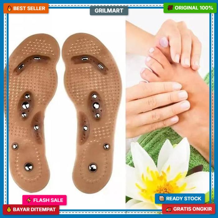 Insole Terapi / Sol Sepatu Terapi Kesehatan Magnetik / Alas Sepatu Harga Pelajar