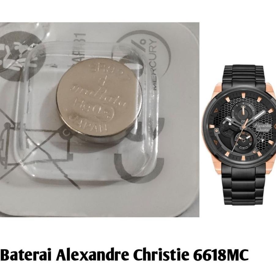 Baterai Alexandre Christie Original 6618Mc