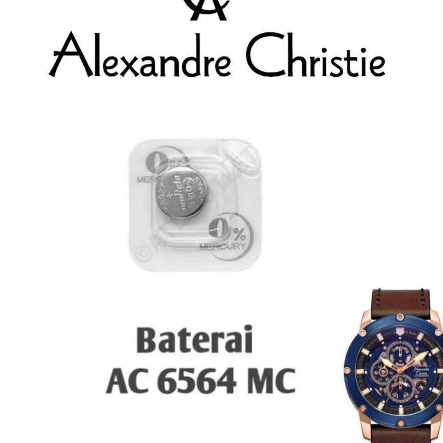 Baterai Original Untuk Jam Tangan Alexandre Christie Type Ac 6564 Mc, Ac 6374 Mc, Ac 6546 Mf, Ac 641