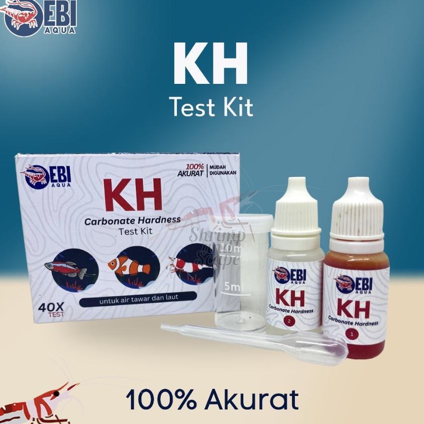 Ebi Kh Water Test Kit Alat Tes Air Carbonate Hardness Aquascape Reef