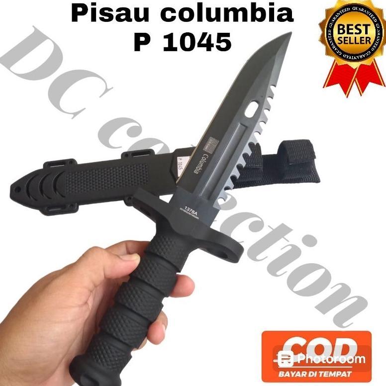 pisau columbia, pisau survival columbia terbaik COD, pisau columbia P 1045