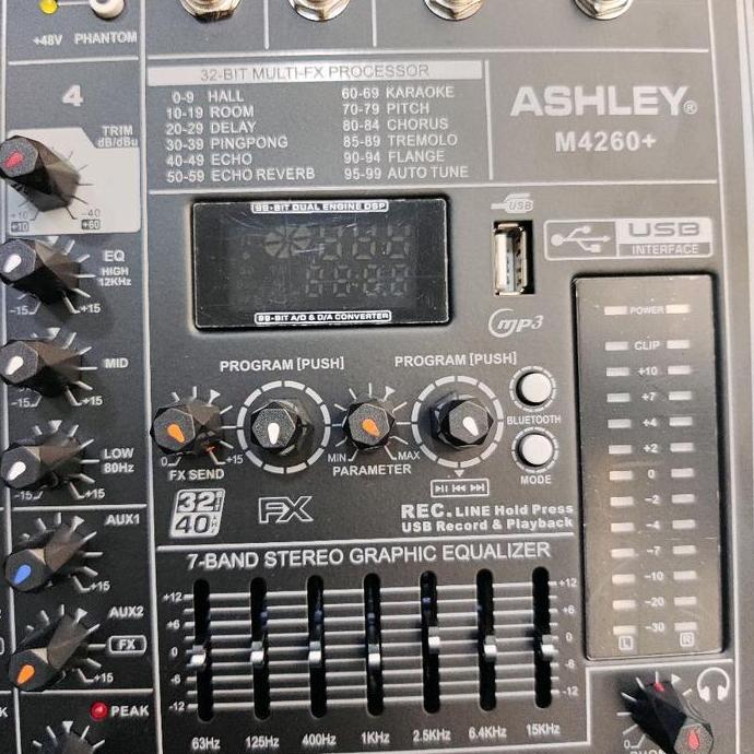 Promo Power Mixer Ashley M4260+ Bisa Pasif / Aktif