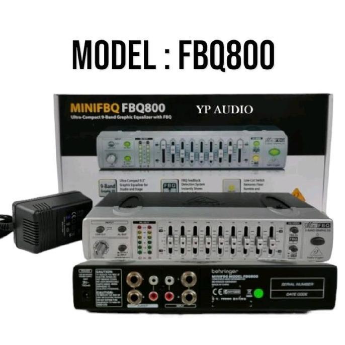 Murah Equalizer Behringer Fbq800 Mini Equalizer Fbq 800