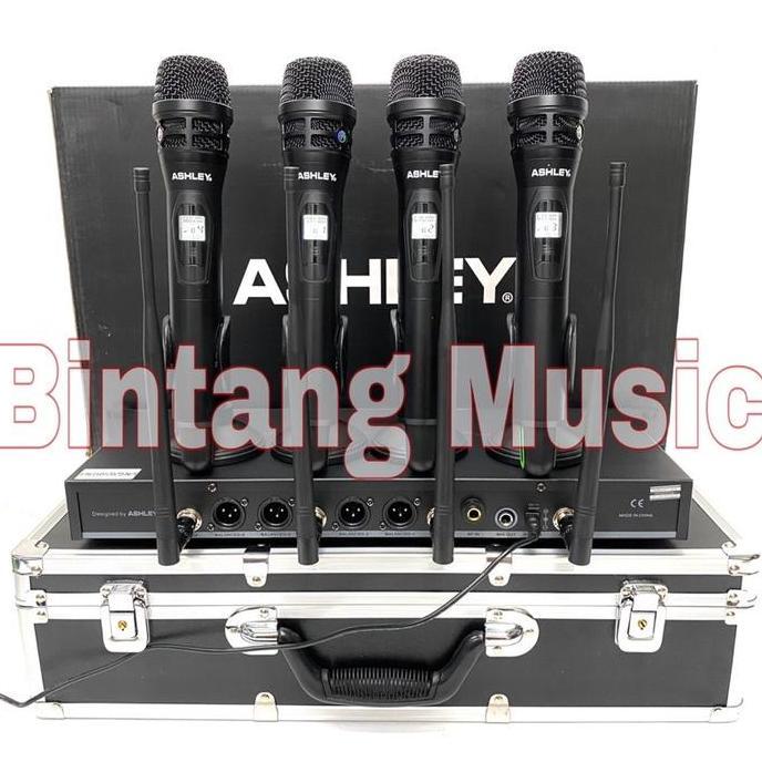 Promo Mic Wireless Ashley Mc Four Original Ashley Mc Four Free Koper Ashley Mcfour