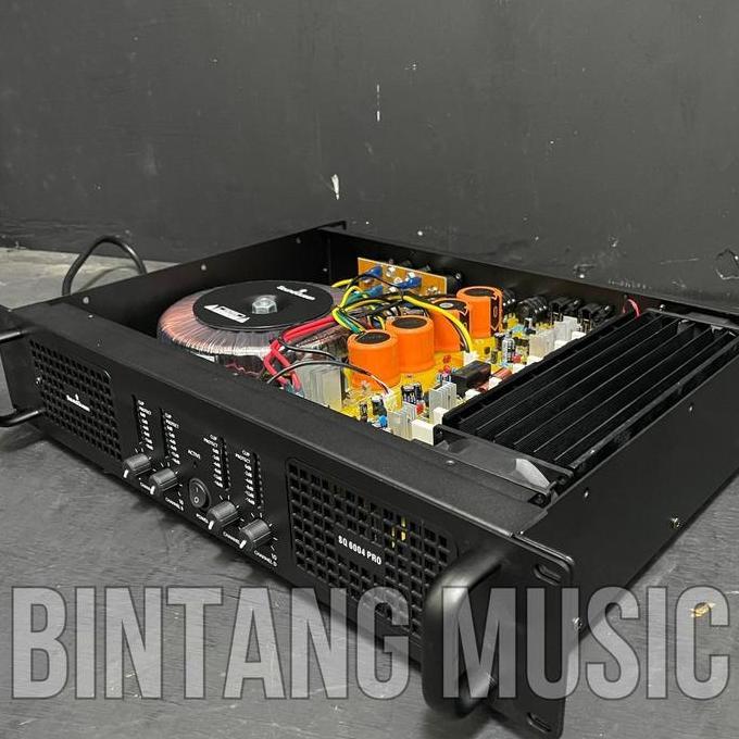 Murah Power Amplifier Soundqueen Sq6004 Pro Original 4 Channel Soundqueen Sq 6004 Pro
