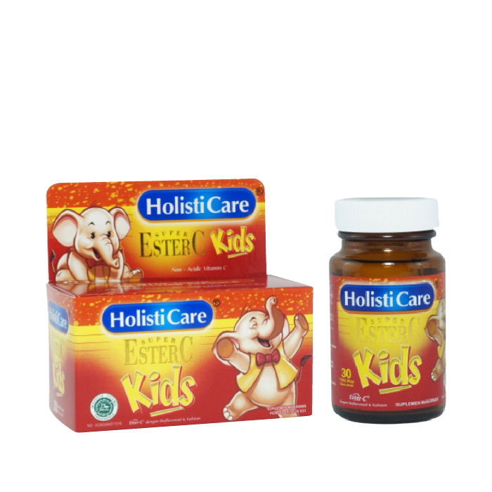 Holisticare Ester C Kids 30 Tablet Kunyah/ Vitamin C