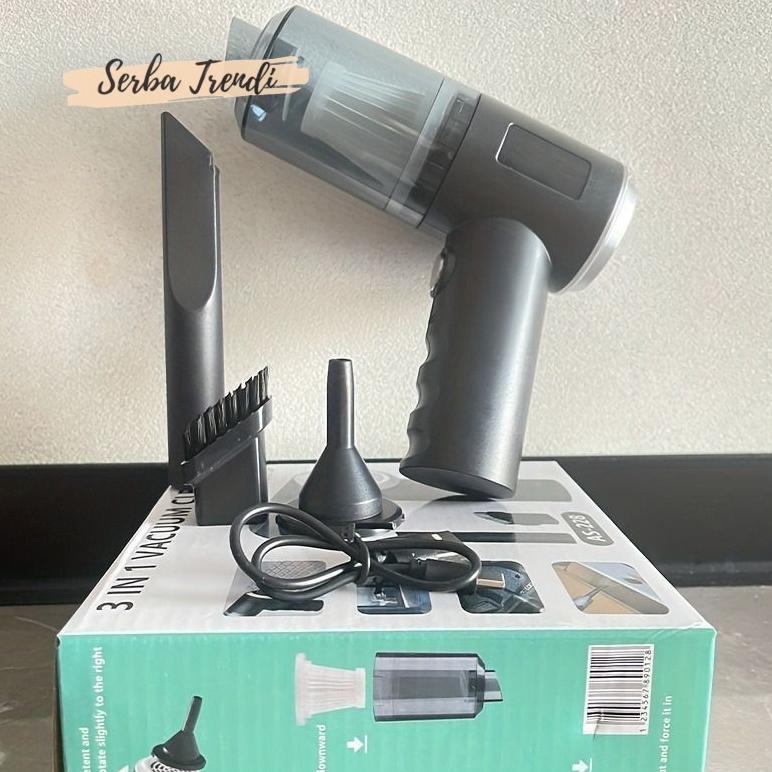 NEW PRODUCT Vacuum Cleaner Wireless Portable Mini Vakuum Penghisap Debu Mobil Rumah Sudut Ruangan