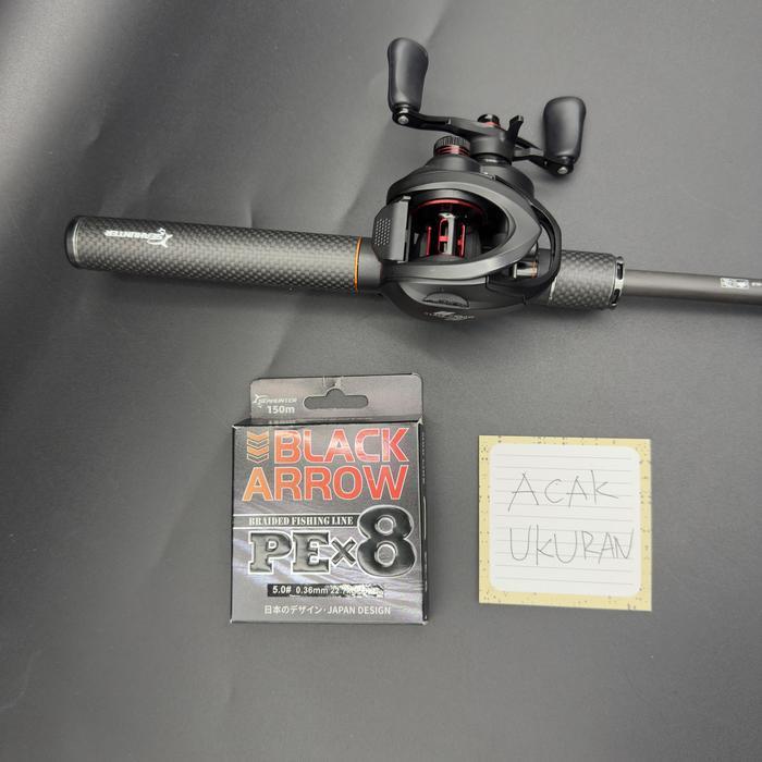 [OFFICIAL] SeaHunter Black Arrow Pro Joran Pancing 1 SET=Black Arrow Pro Joran UL Power Rod+Black Ar