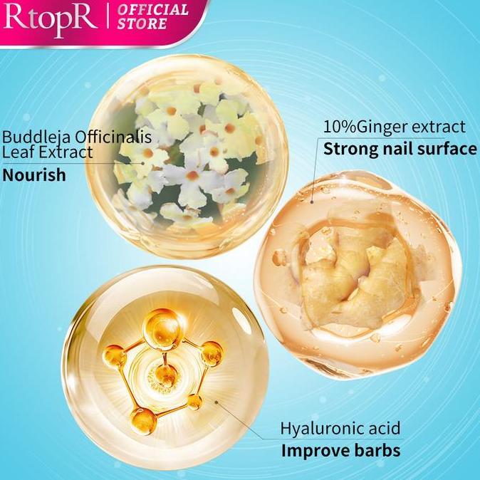 Onex- Rtopr Serum Kuku Jahe Untuk Memperkuat Dan Menyehatkan Permukaan Kuku 10Ml